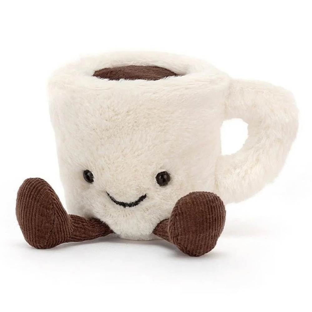 Jellycat Amuseable Espresso Coffee Cup NWT